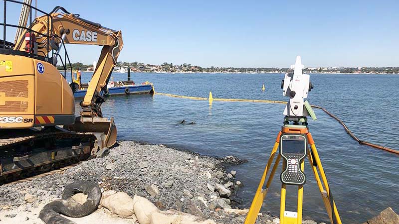 Harbour marine construction survey — Sydney